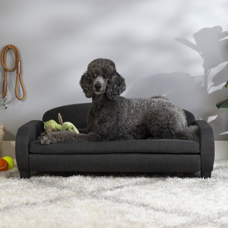 Grey discount pet sofa